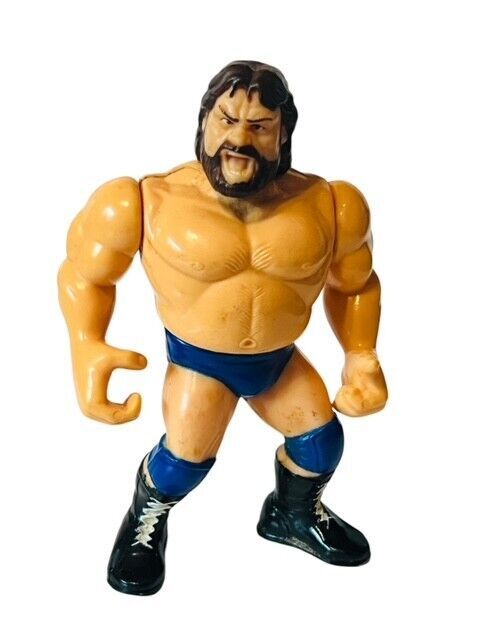 Hacksaw Jim Duggan Action Figure WWF 1990 Hasbro WWE toy wrestling star 1991 vtg