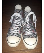 Converse Chuck Taylor All Start Size Men 7 Women 9 Print Black/White/Neo... - $34.03 CAD