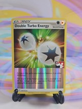 Pokemon TCG Brilliant Stars/Prize Pack Card | Double Turbo Energy Holo 1... - $7.99