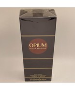 YSL OPIUM Pour Homme  3.3oz 100ml Eau De Toilette For Men, New/Sealed - $70.13