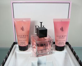 Ralph Lauren Style Perfume 2.5 Oz Eau De Parfum Spray 3 Pcs Gift Set - $280.99