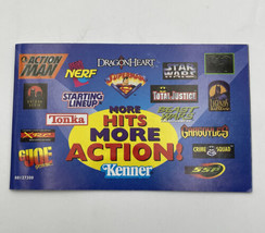 Kenner Action Toy Catalog Guide More Hits More Action Star Wars Batman 1996 - £8.28 GBP