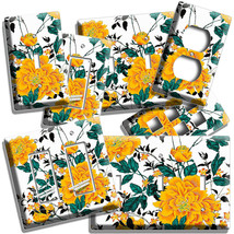 Vintage Victorian Yellow Flowers Light Switch Outlet Wall Plate Floral Art Decor - £9.43 GBP+