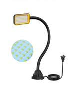 Flexible Light Lamp 20w Led Work With Gooseneck And Base Shop Tool Bench - $45.83 CAD