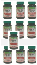 ( LOT 10 ) Bottles/24-ct People&#39;s Choice Fish Oil Omega 3 Softgels 1000 SEALED - £25.93 GBP