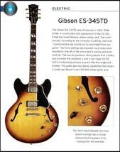 1959 Gibson ES-345TD + 1966 Gibson EB-2 Bass guitar history article - £3.31 GBP
