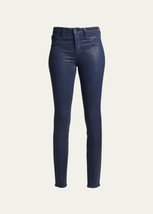 L&#39;agence Margot  Coated High Skinny Jeans Purple Pants Women’s Size 25 NWT - £62.30 GBP