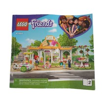 41444 Friends Heartlake City Organic Cafe Book 2 LEGO Build Manual Replacement - £11.17 GBP