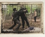Walking Dead Trading Card #63 For Honor - $1.97