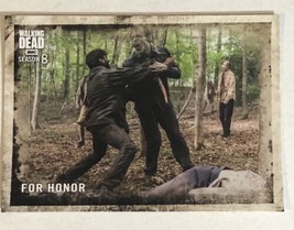 Walking Dead Trading Card #63 For Honor - £1.57 GBP