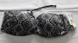 Tommy Bahama Black Desert Python Bandeau Bra Size M/M - $10.95