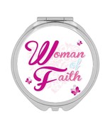 Woman of Faith : Gift Compact Mirror Christian Mother Catholic God Faith... - $237.48 MXN
