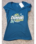 Notre Dame Fighting Irish T Shirt Size Large ACC Basketball Champions - £7.98 GBP
