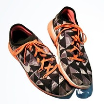 Nike Free 5.0 TR Fit 5 Print Black/White/Orange Lava Glow Athletic Shoe Size 9.5 - £34.93 GBP