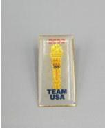 2002 Olympics USA Torch Team Pin  #220506 Vintage - £5.15 GBP