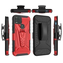 V 3in1 Combo Kickstand Holster Case Cover for iPhone 12 iPhone/12 Pro 6.1″ RED - £6.14 GBP
