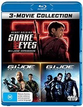 Snake Eyes: G.I. Joe Origins / Retaliation / Rise of Cobra Blu-ray | Region Free - £24.50 GBP