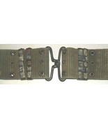 US Army M-1956 &quot;pistol&quot; belt VERTICAL weave, Medium, lots of patina VN W... - £19.75 GBP