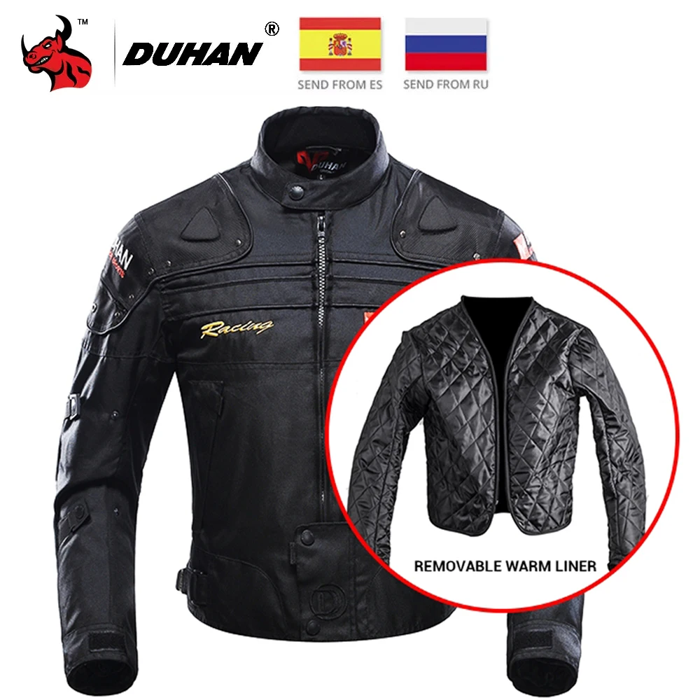 DUHAN Motorcycle Jacket Men Jaqueta Motociclista Motorbike Riding Jacket... - $86.22+