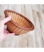Basketville Small Woven Brown Basket - £7.47 GBP