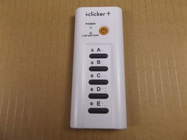 iClicker + Plus Student Response Remote Control model RLR15 working #XXX... - £7.78 GBP