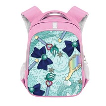 Fashion Magic Stick Bowknot Backpack Lovely Pink Waterproof school Bag for girls - £39.79 GBP
