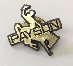 Vintage PAYSON Rodeo Cowboy Lapel Pin - £5.48 GBP