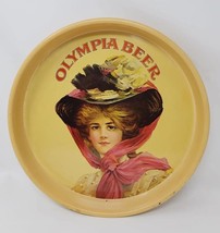 Olympia Beer Metal Advertising Tray -Flying Bottle Vintage -Capital Brew... - £55.05 GBP