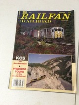 Railfan &amp; Railroad Vintage Magazine March 1992 KCS On Rich Mountain - $9.99