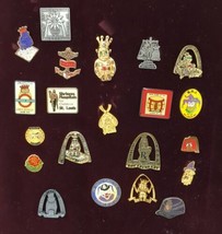 Royal Order of Jesters Shriners St Louis Court 81 &amp; Other Freemason Pin Lot  VTG - £23.34 GBP