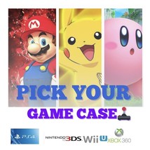 Pick Your Own Original Video Game Cases Manuals Nintendo Switch Wii U PS4 Xbox - £1.54 GBP