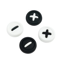 Cute Button Silicone Joycon Thumb Grip Caps, Joystick Cover Compatible With Nint - £10.17 GBP