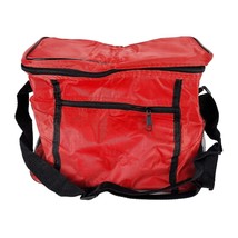 Picnic Tote Bento Pouch Lunch Bag Food Container Insulated Thermal Cooler Red - £9.56 GBP