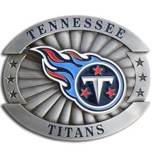 Tennessee Titans Nfl Licensed Epoxy Belt Buckle, Usa New - £14.18 GBP