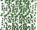 86 Ft Artificial Ivy Fake Greenery Leaf Garland Plants Vine Foliage Flow... - £20.02 GBP