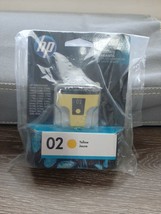 HP 02 Yellow Ink Cartridge NEW - $13.81