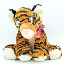 Hugfun International Plush Tiger 12&quot; Stuffed Animal Toy Collectible EUC ... - £8.18 GBP