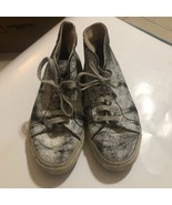 Superga Womens Leather Distressed Crackled Look High Top Sneakers Women’... - €8,58 EUR