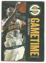 2002 Seattle Supersonics Pocket Schedule - $94.29 MXN