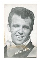 Bobby VINTON-ARCADE CARD-1950 G - £11.28 GBP