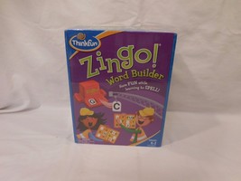 Think Fun Zingo Word Builder Board Game Fun Learning game New Sealed - $23.78