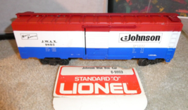 Vintage Lionel Standard O Scale Johnson Wax Box Car 9803 - $23.76