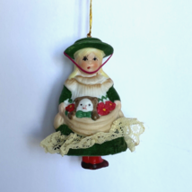 Lil Chimers Heirloom Doll Porcelain Bell Jasco Hanging Tree Ornament 2 3/4&quot; NIB - £7.95 GBP