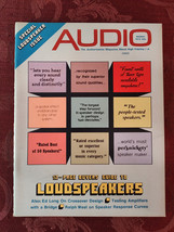 Rare AUDIO Hi Fi Magazine March 1972 Buyers Guide To Loudspeakers - £12.94 GBP