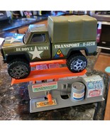 Buddy L T-5278 8&quot; Army Transport Truck &amp; Diagnostic Repair Shop - $35.96