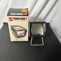 Vtg Gaf Pana-Vue 2 Lighted 2x2 Slide Viewer For 35mm/126 Cartridge/Super... - £8.77 GBP