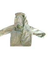 Carters GIrls Infant Baby Size 9 months Fleece Snap Up Jacket coat Hoode... - £7.81 GBP