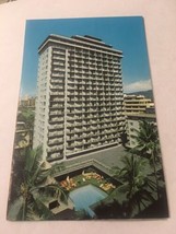 Vintage Postcard Unposted Waikiki Village Hotel Honolulu  HI - £2.27 GBP