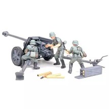 1/35 Resin Model Kit German Soldiers Artillery with Gun WW2 Unpainted - £25.77 GBP