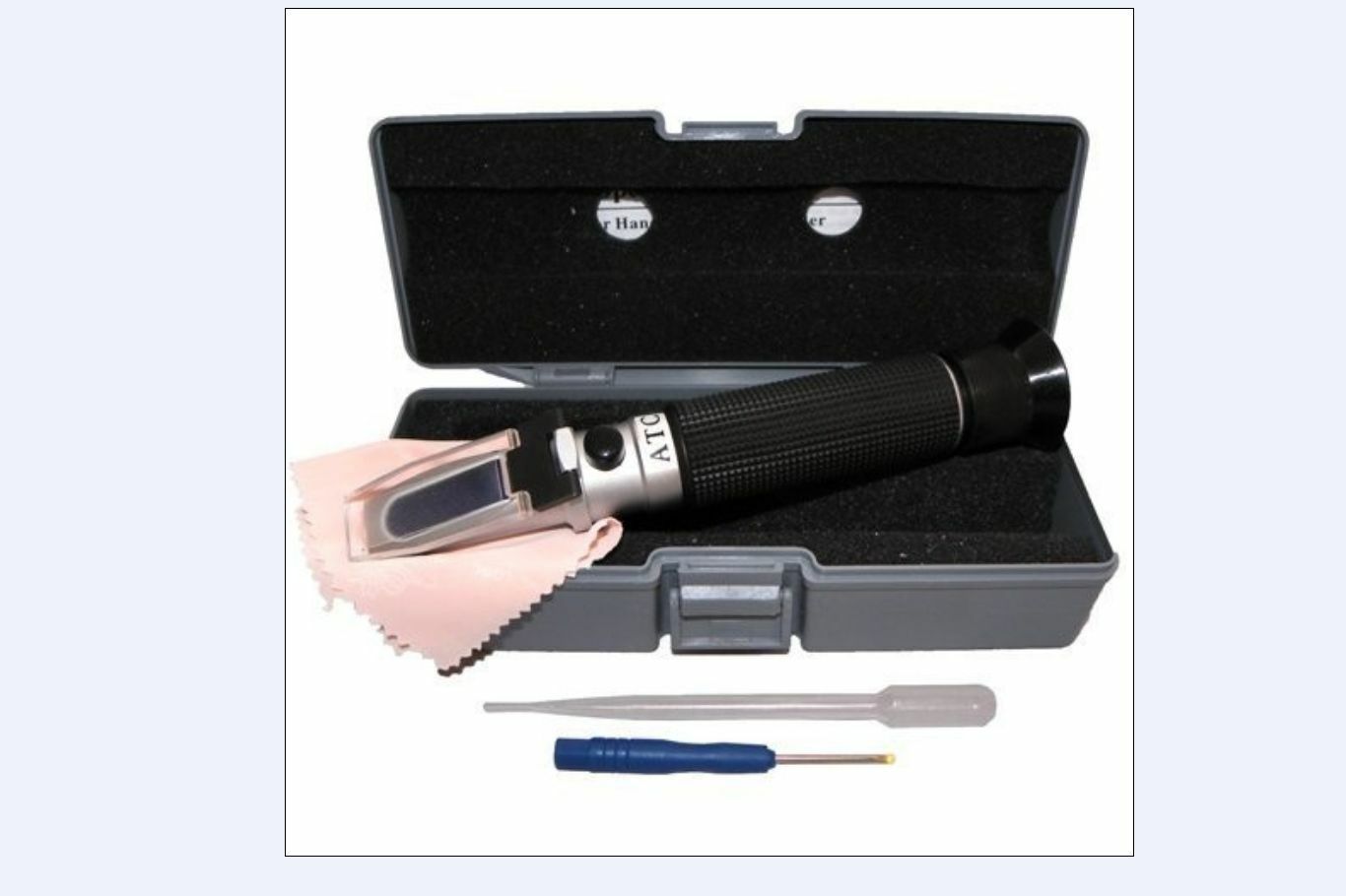 Salinity Refractometer,Aquarium&amp;Seawater-Dual Scale (1.0 to 1.070 S.G.)H... - $287.24